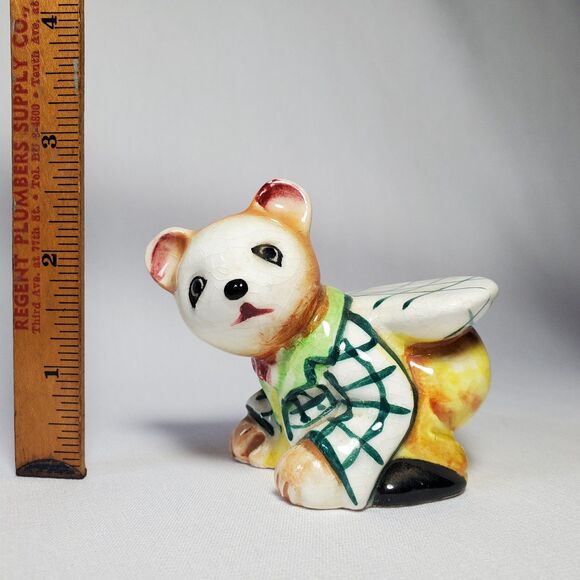 Salt and Pepper Shaker Bear Leapfrog Piggyback Stackable Replacement Vintage - Picture 2 of 4